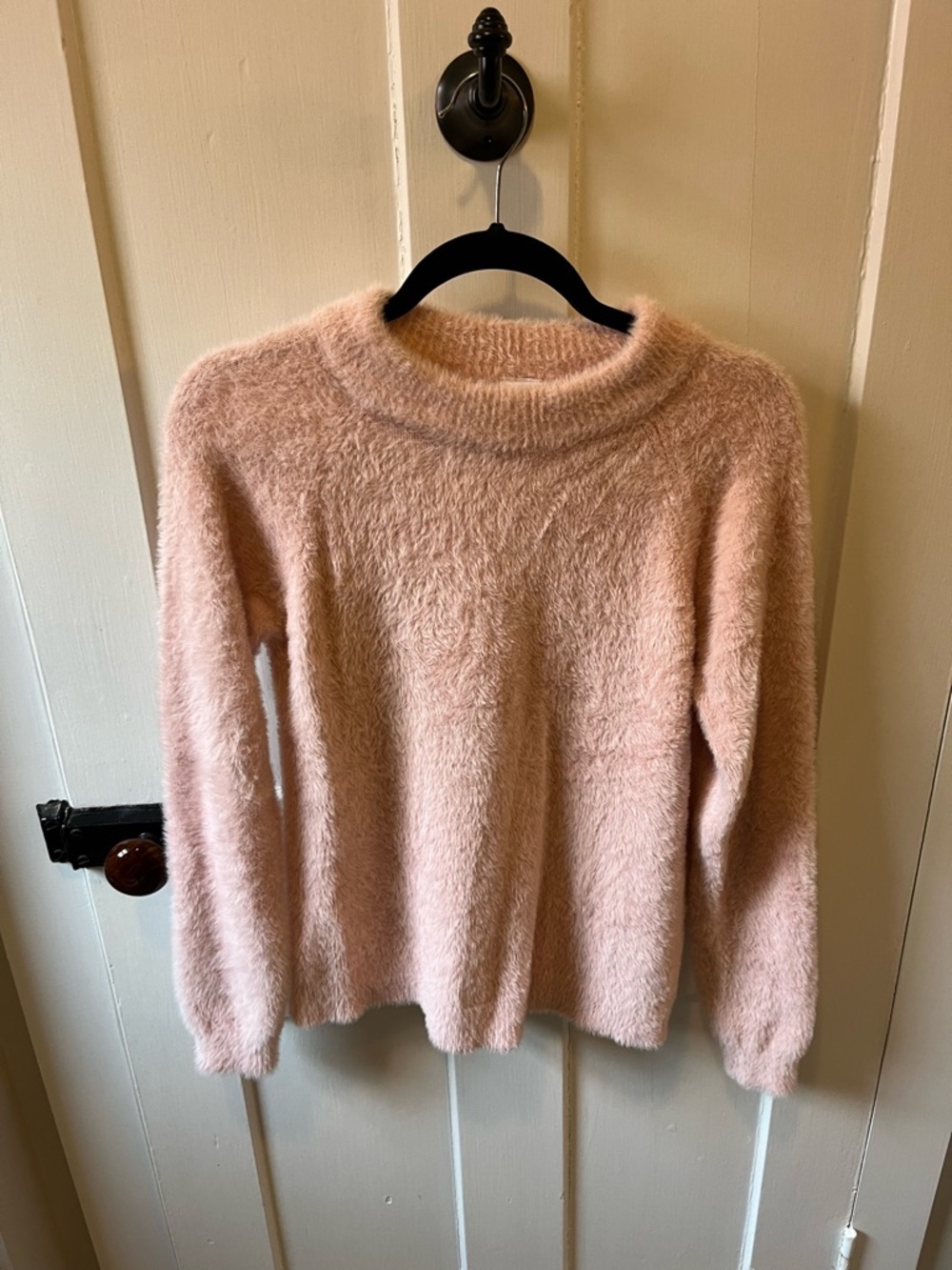 Hannah Andersson Fuzzy Crewneck Sweater Size 12